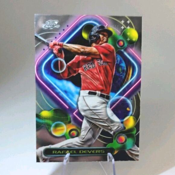 2023 Topps Cosmic Chrome - Rafael Devers #115 - Picture 3 of 5